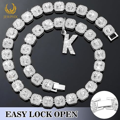 Gold Dog Chain Diamond Cuban Collar with K Letter Tag Walking Metal Chains Collars Secure Buckle,Pet Cuban Link Jewelry Accessories for Small Medium Dogs Cats(8") in Saudi Arabia