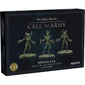 Modiphius Entertainment The Elder Scrolls: Call to Arms - Spriggans Expansion - 3 Unpainted Resin Miniatures & Bases, Roleplaying Game, Chapter 3 Figures, 32mm Scale Figures, RPG