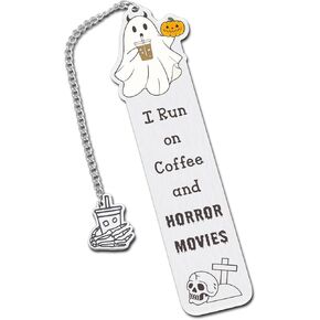 Horror Bookmarks, Funny Bookmarks for Women, Gag Gifts Funny Adults, Gothic Stocking Stuffers, Bookish Gifts for Book Lovers, Weird Gifts for Her Him, Christmas White Elephant Gifts