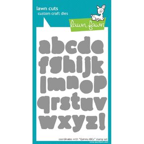 Lawn Fawn Dies - Quinn's ABCs (LF490)