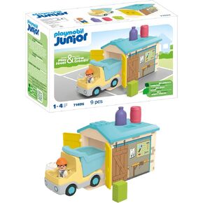 Playmobil Junior: Construction Truck with Garage