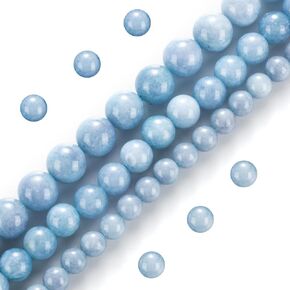 Natural Gemstone Beads for Jewelry Making, 8mm Colourful Imperial Jasper Polished Beads Round Genuine Real Stone Beads for Bracelet Necklace