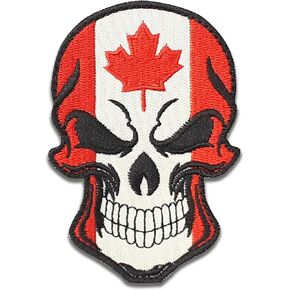 Spartan Patch - Spartan USA Flag Patch - Black-White - Skull Patch - Hook and Loop Patch - Embroidered Patch - Patch for Backpacks, Caps, Jackets, Vests - Hiking Backpack Patch - Backpack Accessories