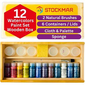 Stockmar Complete Watercolor Paint Set