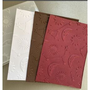 HIENAJ Forest Deer Background Embossing Folders for Card Making Scrapbooking & Stamping Supplies Card Making Supplies and Other Paper Crafts