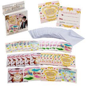 Harry Potter Honeyduke's Candy Scratch & Sniff Valentines for Kids, 28 Card Pack & Envelopes - Bertie Bott's Beans, Chocolate Frogs & More - Great for School Classroom Parties - Boys & Girls ages 4+ in Kuwait