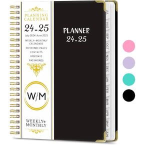 Student Planner - 2024-2025 Academic Planner for High School Students with Weekly & Monthly Spreads