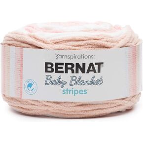 Bernat Blanket Stripes Yarn, 10.5 oz, Foggy Shores, 1 Ball