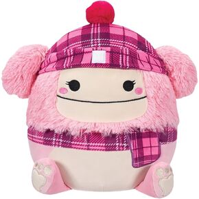 Squishmallows Official KellyToy Christmas 2023 - Choose 5-inch or 8-inch (Brina Bigfoot, 8 Inch), (SQXM23)