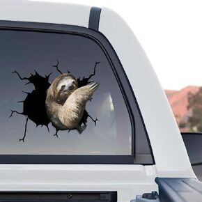Farm Animal Stickers Sea Animal Sticker Zoo Animal Decal Cute Face Car Decal (Lion Vinyl Stickers)