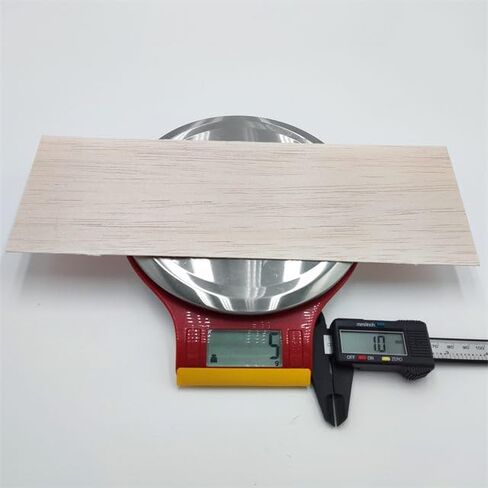 10 Pack Balsa wood Sheets 4 x 12 x 1/24 Inch 1mm Thin Wood Sheets Unfinished Balsa Wood Sheets for Crafts Architectural Models Laser Cutting Wood Burning and Drawing (1/24inch=1mm thickness) in Saudi Arabia