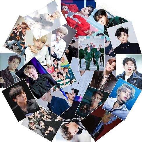 Monsta Stickers - 25 PCS Vinyl Decal Kpop Photocard Set in Kuwait