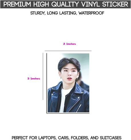 Monsta Stickers - 25 PCS Vinyl Decal Kpop Photocard Set in Kuwait