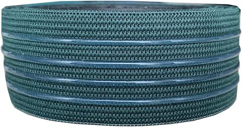 Elastic Band Silicone Backed Gripper Elastic Webbing Non-Slip Elastic Ribbon - 5 Yards per roll (30mm(FBA)) in Saudi Arabia