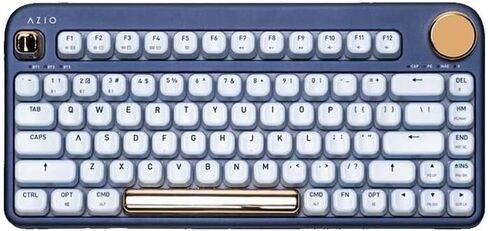 Azio IZO Wireless BT5/USB PC & Mac Mechanical Keyboard, White Blossom in Kuwait