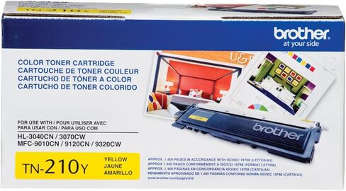 Brother Genuine TN210Y Color Laser Yellow Toner Cartridge, (Package May Vary) in Saudi Arabia