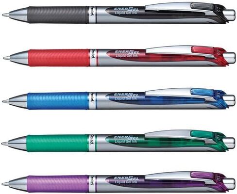 Pentel BL80-VX EnerGel Retractable Gel Ink Rollerball Pen,Purple,1 mm in Saudi Arabia