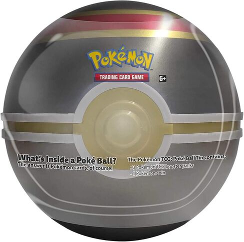 Pokemon TCG: Sun & Moon Luxury Ball Tin - 4 Booster Pack with 1 Coin in Saudi Arabia