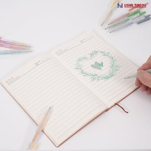 Retractable Gel Pens, 9 Pcs Gel Ink Pen Colorful Gel Ink Rollerball Pens for School Office Supplies, Fine Point Gel Pen Set for Smooth Writing Doodling Marking(Morandi) in Saudi Arabia
