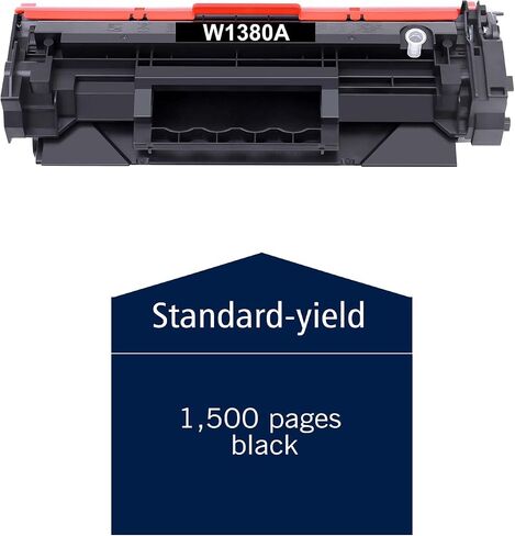 خرطوشة حبر ليزر جيت سوداء 138A مكونة من قطعتين بديلة متوافقة لحبر HP 138A 138X W1380A W1380X لحبر HP Laserjet Pro 3001dw لحبر الطابعة 3001dw 3001fdw MFP 3101fdw in Kuwait