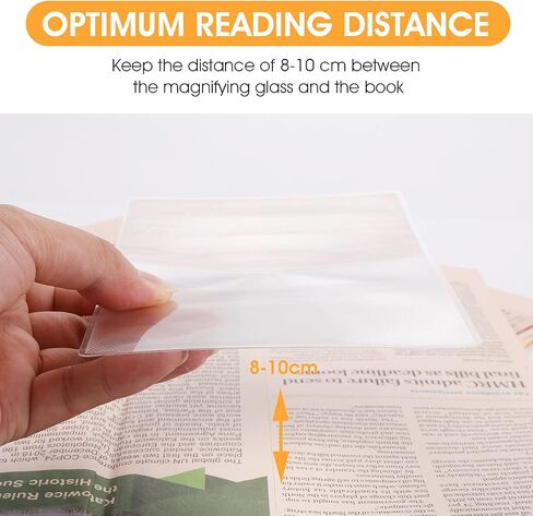 Molain 3X Pocket Magnifier- 5Pcs Portable Fresnel Lens Credit Card Magnifier Wallet Magnifying Lenses Jewelry Loupe Reading Aid Helper in Saudi Arabia
