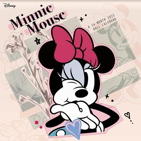 2025 Minnie Mouse Wall Calendar & Push Pins in Saudi Arabia