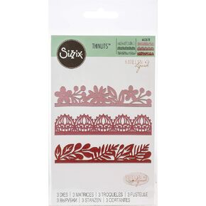 ELLISON SIZZIX THINLITS Dies Deco, Decorative Edges