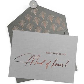 Jolicoon Will you be my godfather card with envelope and wax seal - Godfather proposal cards