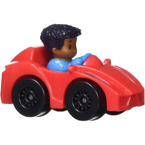 Fisher-Price Little People Vehicle Wheelie Red Toy Figure for Children from 18 Months