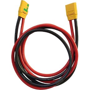 XT90-S Anti-Spark Female Connector to XT90H Male Connector Extension Cable 100CM 10AWG for RC Model Vehicle Aircraft Model
