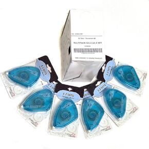 Scrapbook Adhesives by 3L 3L Scrapbook E-Z Dots Runner Permanent Adhesive Dispenser, 49 Feet-Set of 6, 49ft