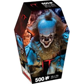 AQUARIUS IT Pennywise 500pc Puzzle (500 Piece Jigsaw Puzzle) - Glare Free - Precision Fit - Officially Licensed IT Movie Merchandise & Collectibles - 14x19 Inches