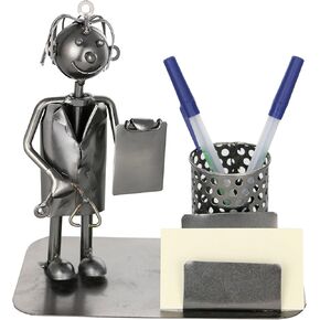 Handmade Doctor Business Card and Pen Holder 7" x 7"