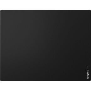 Pulsar Superglide Glass Gaming Mouse Pad v2 ALUMINO-Silicate Glass Surface Anti-Slip Fully Molded high-Density Silicone Rubber 16.5in x 13in (L, Black)
