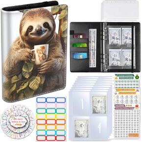 100 Envelopes Money Saving Challenge, A5 Budget Binder with Cash Envelopes & 3 Budgeting Planner Trackers to Save $5,050, 10,000, 500, Money Savings Challenge Book for Organizer, Purple Dragon Baby in Saudi Arabia