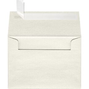 LUXPaper 4Bar A1 Invitation Envelopes | Peel & Press | 3 5/8" x 5 1/8" | Quartz Metallic | 80lb. Text | 50 Qty