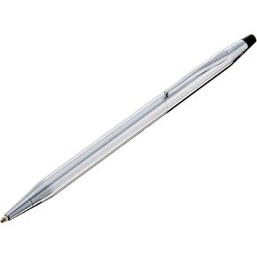 Cross Ballpoint Pen Oil Based Classic Century Chrome 3502 (Color: Silver, Material: Chrome)