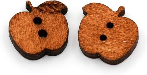 Kissitty 50pcs 1/2 Inch Wooden Round Sewing Buttons 4 Holes Wheat Color Flatback Craft Button for Handmade Crafts DIY Decor Sewing Clothing in Saudi Arabia
