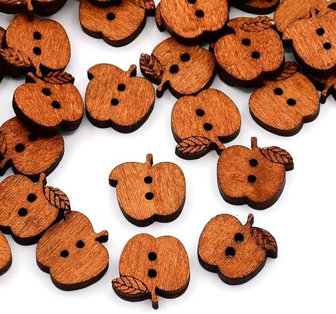Kissitty 50pcs 1/2 Inch Wooden Round Sewing Buttons 4 Holes Wheat Color Flatback Craft Button for Handmade Crafts DIY Decor Sewing Clothing in Saudi Arabia