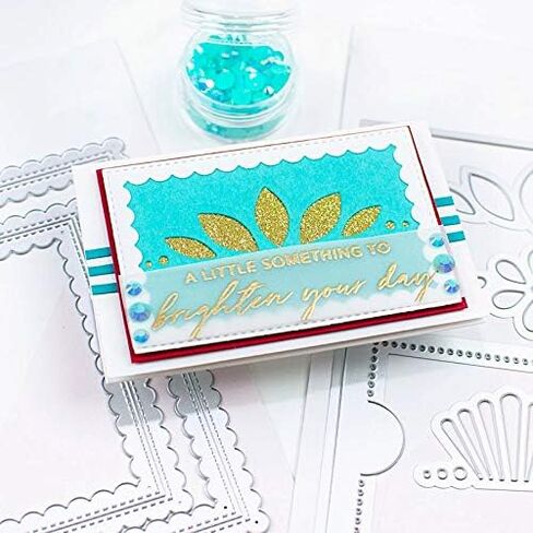 3pcs Slim Stripes Rectangle Background Dies for Card Making New Metal Cutting Dies for Scrapbooking Paper Crafting Embossing Stencils Die Cut Template Handmade Crafts Scrapbooking Supplies Arts Crafts in Saudi Arabia
