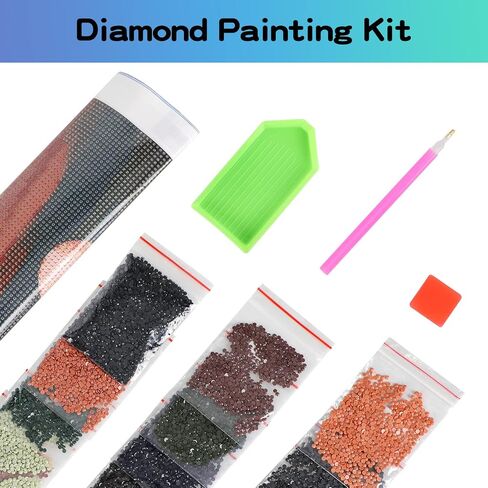 UPABLUNSO Back of A Ballet Girl Diamond Painting Kits, Happy Life Diamond Art by Number Kits for Home Decor Valentines Day Gifts Pleasure Ideal Gift 12x16 Inch in Saudi Arabia