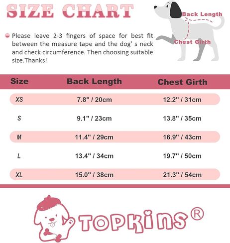 فستان للكلاب، فستان للكلاب قابل للتنفس، فستان ناعم للكلاب، ملابس لطيفة للحيوانات الأليفة للفتيات من الكلاب الصغيرة والمتوسطة (وردي، مقاس XL) in Kuwait
