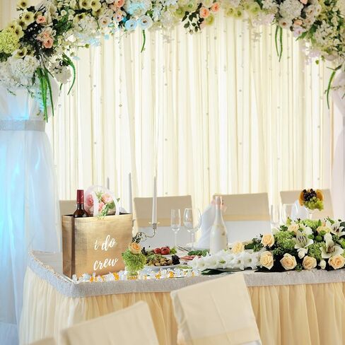 CHENGU 8 Pieces Bridesmaid Gift Bags I Do Crew Bachelorette Bags Bridesmaid Gifts for Wedding Day Bachelorette Party Bridal Party Favor Team Bride Bridal Shower(Rose Gold) in Kuwait