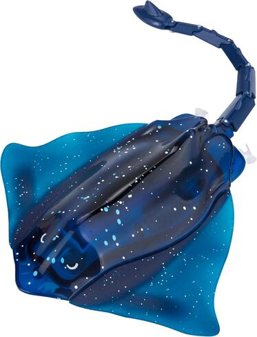Contixo R11 RC Stingray Toy - Waterproof Remote Control Water Toy - LED Lights - Dual Motors - Indoor & Outdoor Toys - Pool & Bathtub - Gifts for Kids & Toddlers - Boys & Girls - Ages 3-12 - Blue in Saudi Arabia