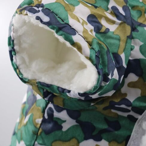 4 Legs Small Puppy Dog Coats Fleece Dog Hoodies XS Pet Dogs Jumpsuit Sweatshirt Dog Outfit Winter Clothes Puppy Hoodie for Small Medium Dogs Cats Apparel in Kuwait