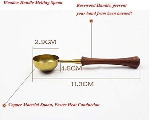 Butterfly Wax Seal Stamp Wooden Book Gift Box Melting Spoon Sealing Wax Sticks Set Embellishment Wedding Invitation Christmas Card Snail Mail Gift Wrap Wine Package Sealing Wax Seal Stamp in Kuwait