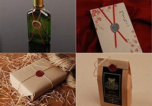 Butterfly Wax Seal Stamp Wooden Book Gift Box Melting Spoon Sealing Wax Sticks Set Embellishment Wedding Invitation Christmas Card Snail Mail Gift Wrap Wine Package Sealing Wax Seal Stamp in Kuwait