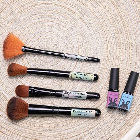 ملصقات D30 - ملصقات حرارية ذات ألوان متدرجة على شكل حورية البحر، ملصقات ذاتية اللصق للأعمال المنزلية والمكاتب، متوافقة مع صانع الملصقات Memoking/Phomemo D30، 12x40 مم/0.47x1.57 بوصة، 3 بكرات in Kuwait