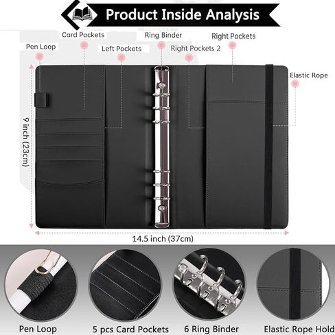 Money Saving Binder, 100 Envelopes Money Saving Challenge, Cash Envelopes Budget Binder & 3 Budgeting Planner Trackers, PU Leathers A5 Money Saving Planner Book，Inspirational Girls Anime in Kuwait