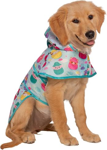 Squishmallows Original Extra-Large It’s Raining Squish Pet Raincoat - Ultrasoft Official Jazwares Pets Apparel in Saudi Arabia